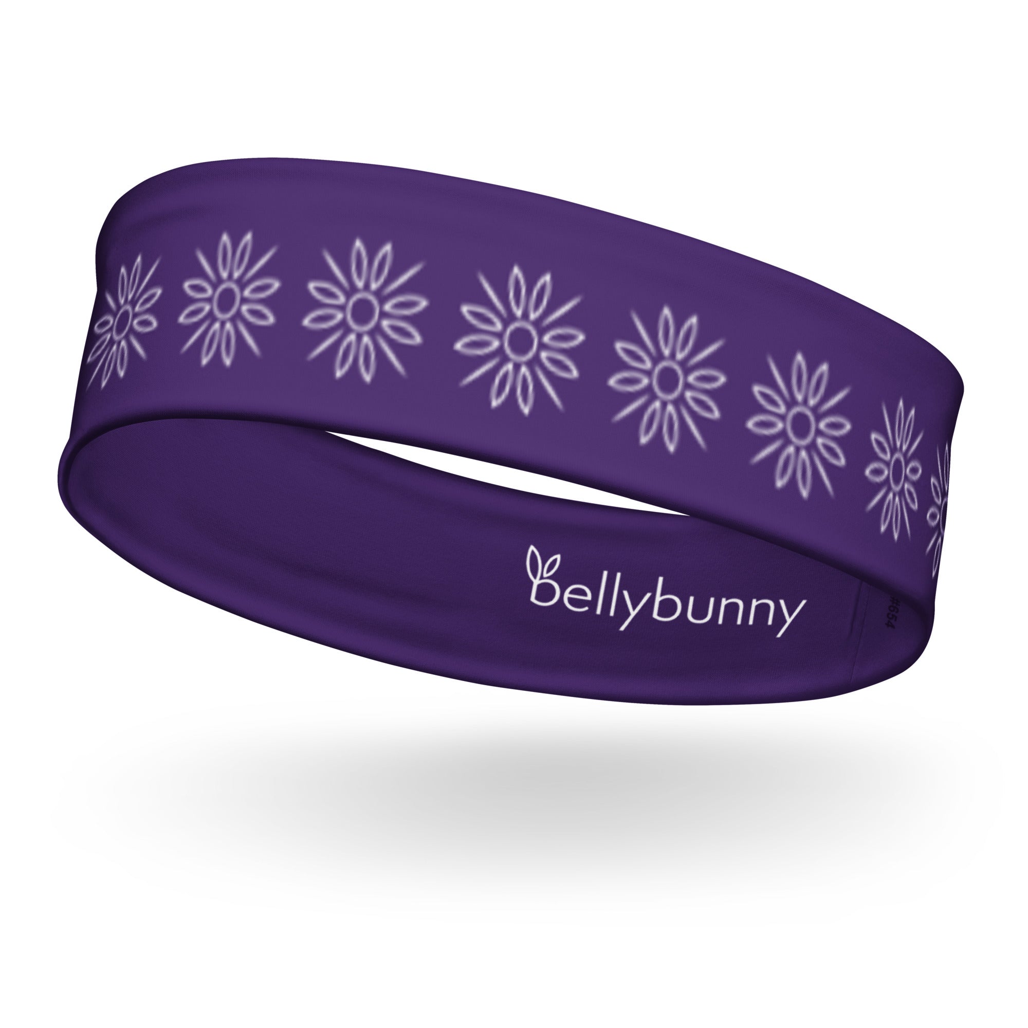 Bellybunny-Headband-Purple with Sun Icon