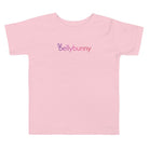 Bellybunny Baby & Toddler-Toddler Jersey T-Shirt-pink-with-Rainbow-Logo