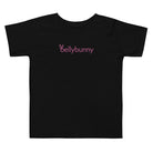 Bellybunny Baby & Toddler-Toddler Jersey T-Shirt-Black-with-Pink-Logo