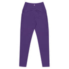 Bellybunny-Women's Classic Leggings-Purple with White Logo