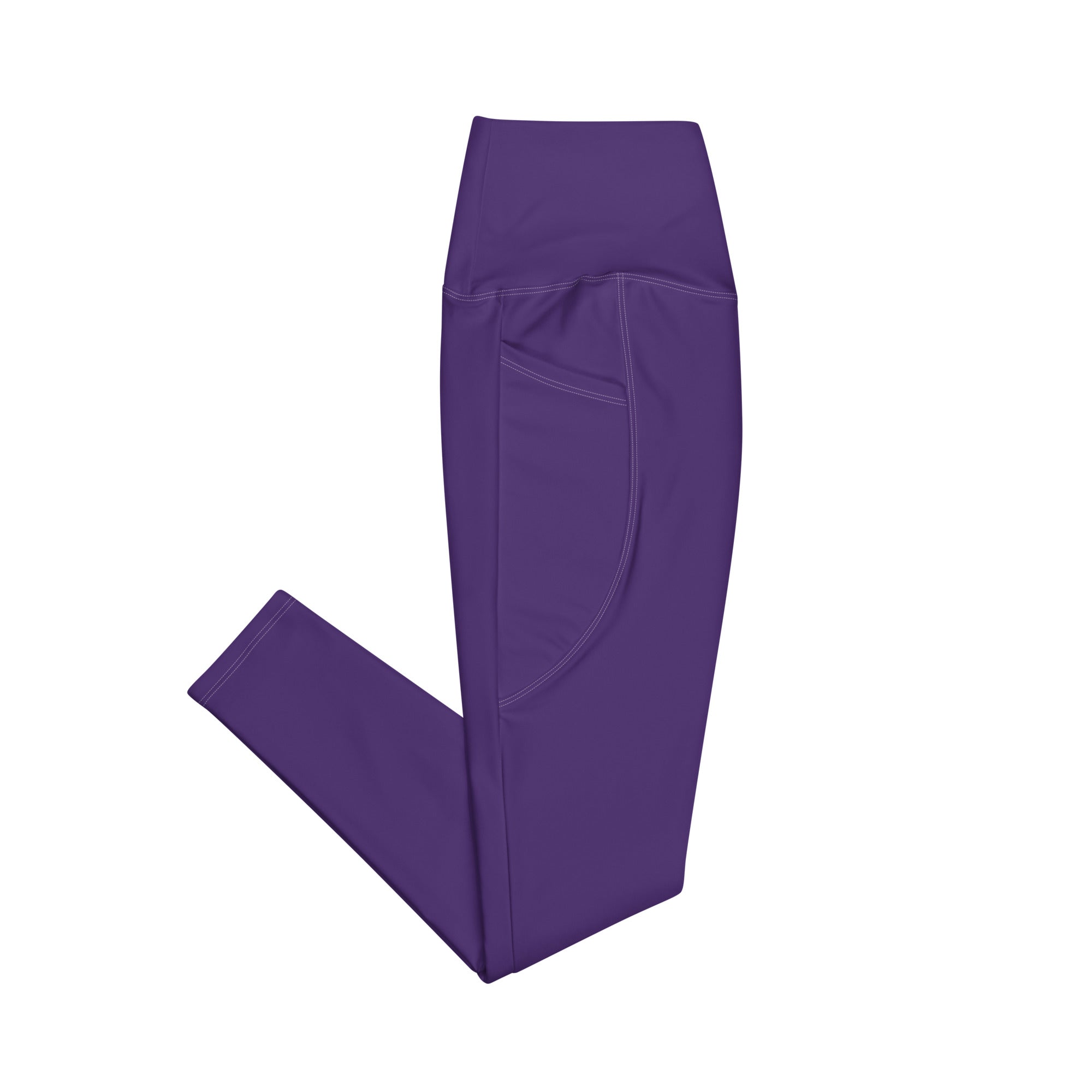 Bellybunny-Women's Classic Leggings-Purple with White Logo