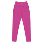 Bellybunny-Women's Classic Leggings-Pink with White Logo