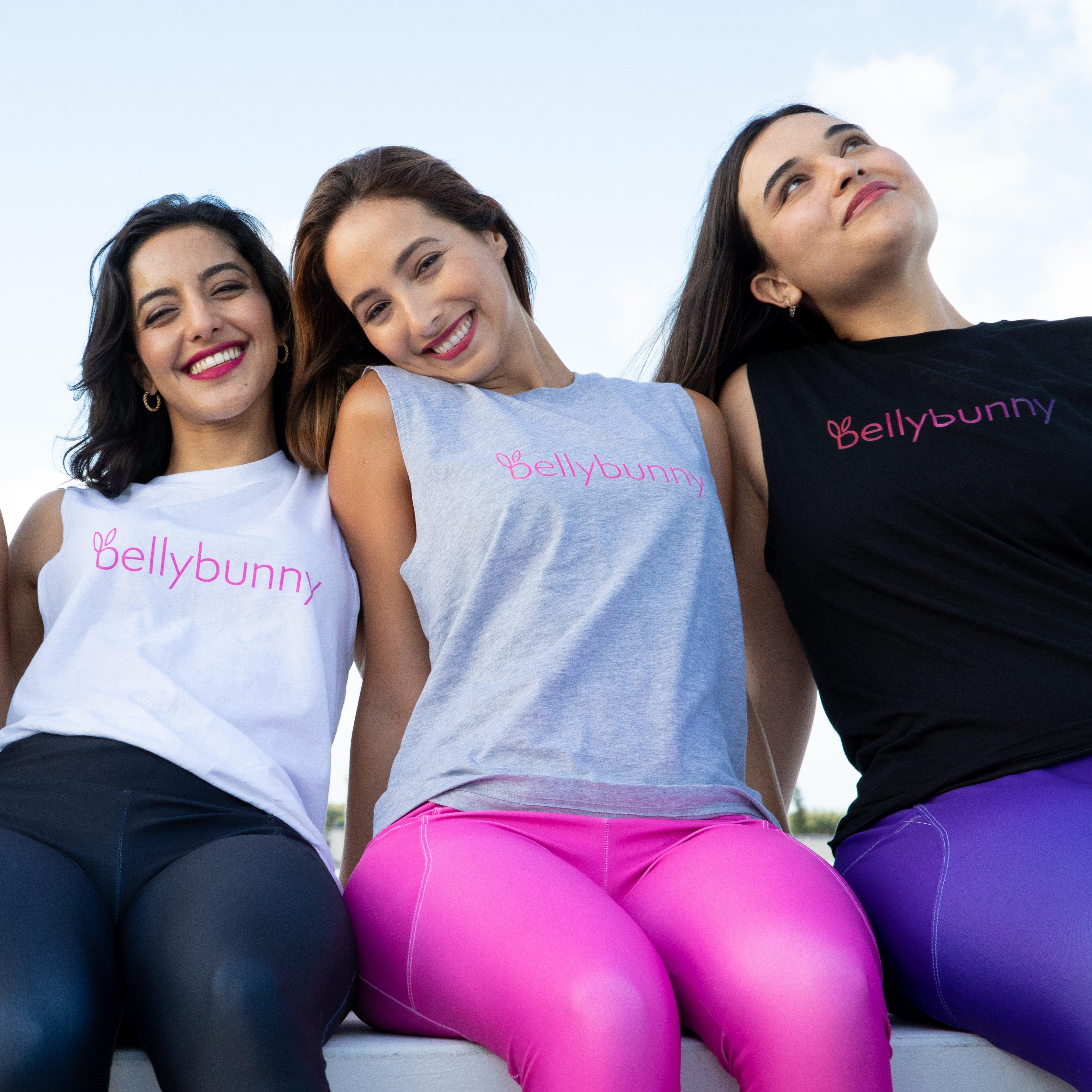Women's Muscle T-Shirt - Activewear & Leggings | Bellybunny