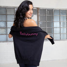 Bellybunny Sweatshirt  black with pink logo