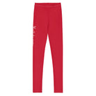 Bellybunny-Youth Leggings-red with white logo