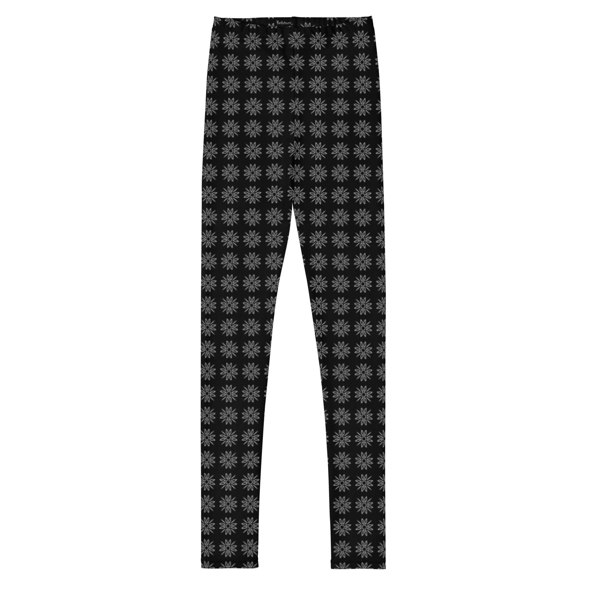 Bellybunny Youth Leggings Black with white sun logo