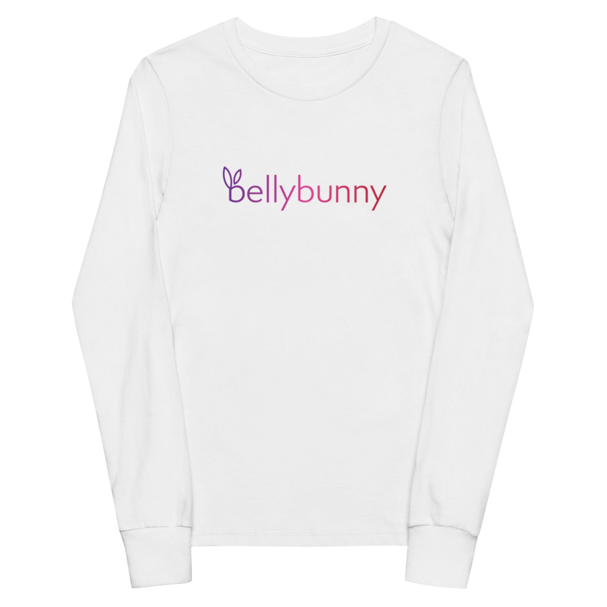 Bellybunny-Youth Long Sleeve T-Shirt-White-S-