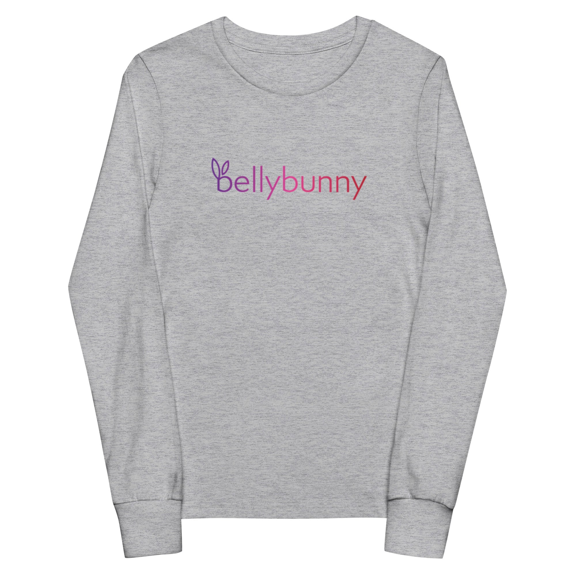 Bellybunny-Youth Long Sleeve T-Shirt-Athletic Heather-